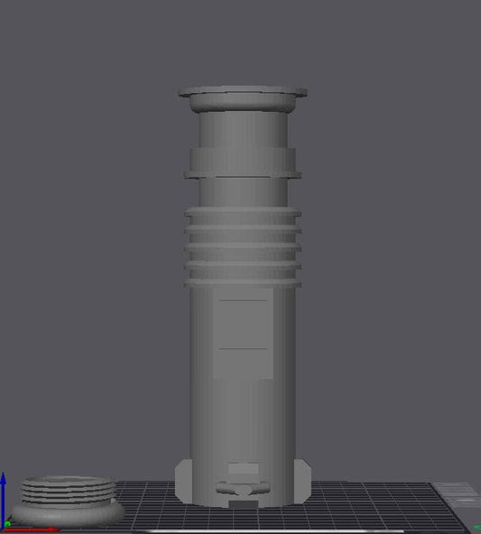 Jedi Master Lightsaber STL File