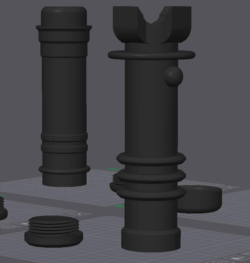 Jedi & Sith Lightsaber STL File Bundle