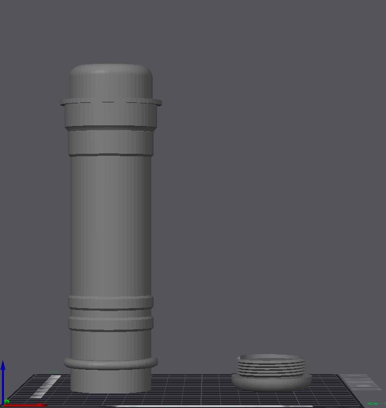 Jedi Padawan Lightsaber STL File