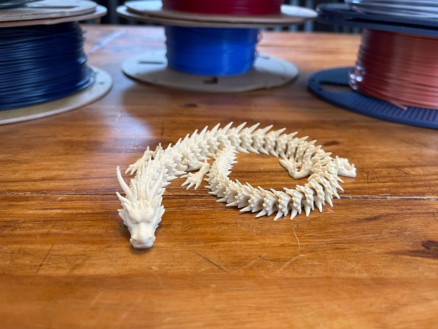 Dragon Fidget (Articulated) 3D printed