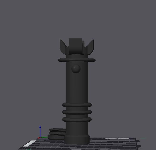 Sith Lord Lightsaber STL File