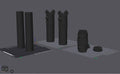 Sith Duelist Lightsaber kit STL File