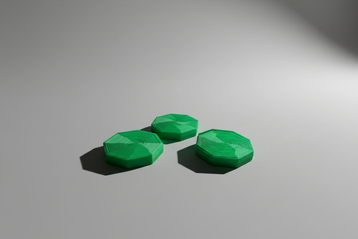 Octagon Fidget Toy - 50 Layer Ring - 3D Printed