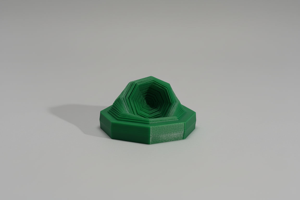 Octagon Fidget Toy - 50 Layer Ring - 3D Printed