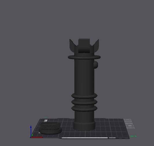 Sith Lord Lightsaber STL File