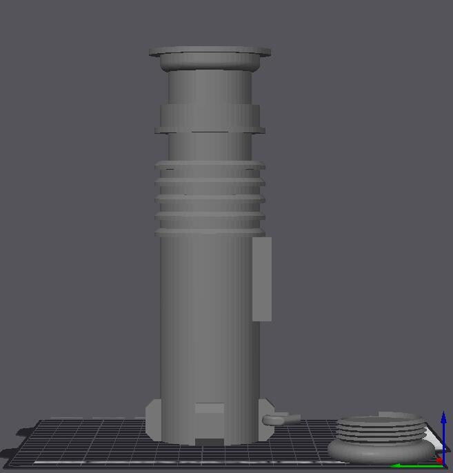 Jedi Master Lightsaber STL File