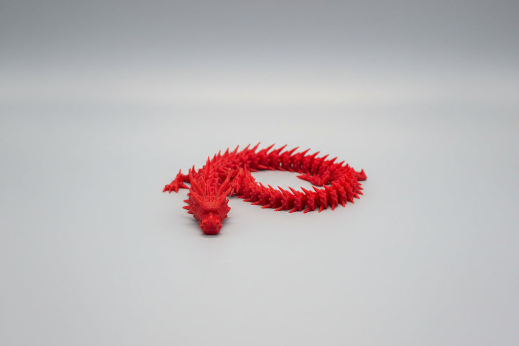 Articulated Dragon Fidget - 3D printed - Toy