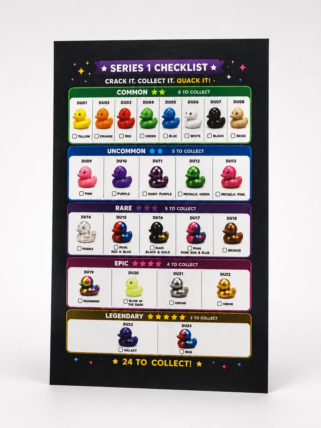 Mystery Mini Ducks – Collectible 3D Printed Toy Egg