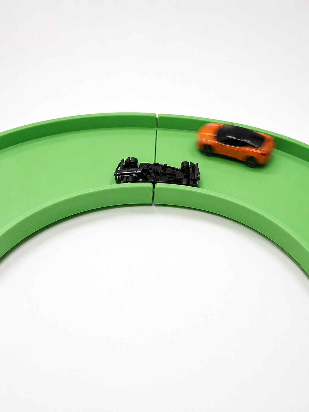 180 Turn Piece - 3D Printed hotwheels compatible turn - Race3D