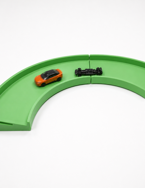 180 Turn Piece - 3D Printed hotwheels compatible turn - Race3D